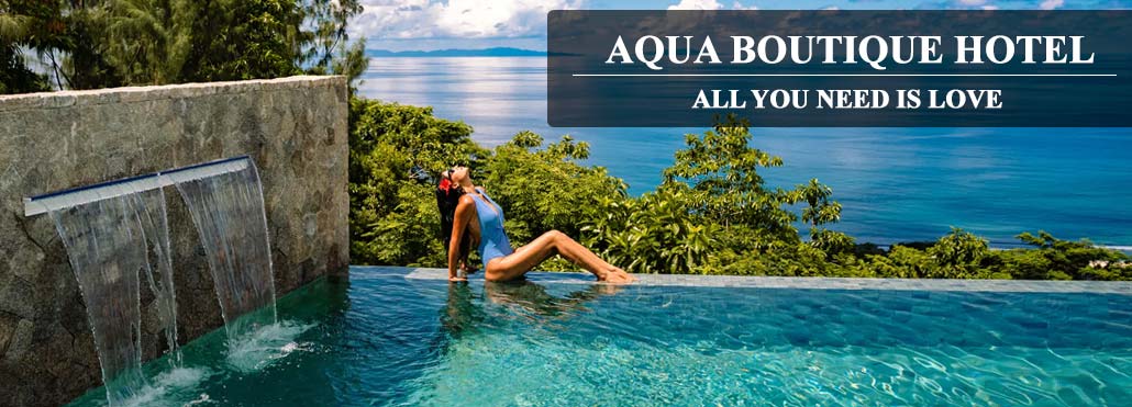 Aqua Boutique Hotel enjoy a cozy Honeymoon in Seychelles