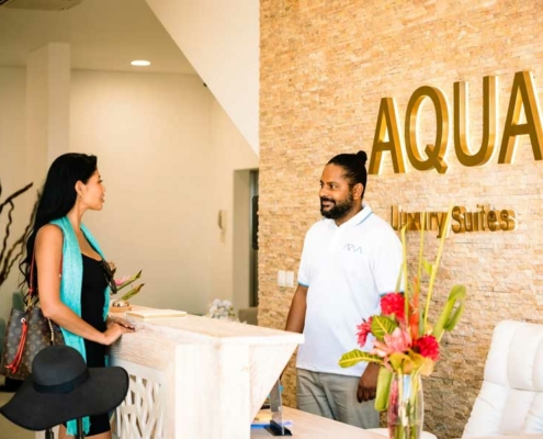 Aqua Boutique Hotel Reception